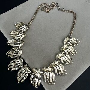 CORO Gold Leaf Necklace